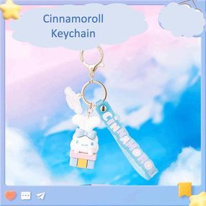super cute cinnamoroll keychain
